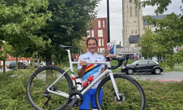Enrico Guida vince in Belgio il titolo di campione del mondo di ciclismo rotariano