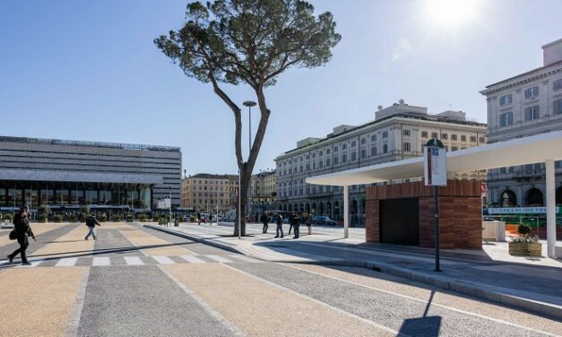 Inaugurata la nuova piazza dei Cinquecento