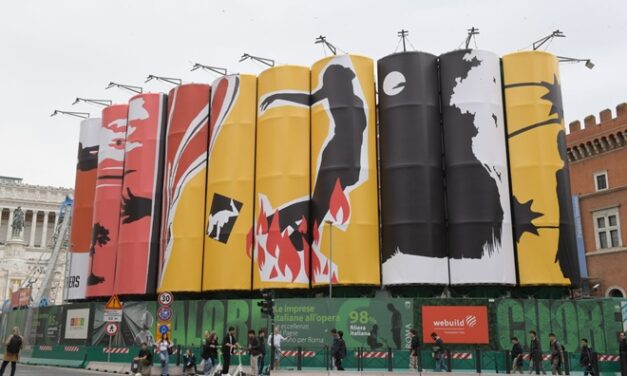 Murales, a Piazza Venezia l’opera di Marinella Senatore