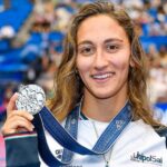 La romana Simona Quadarella è vicecampionessa del mondo dei 1500 stile libero