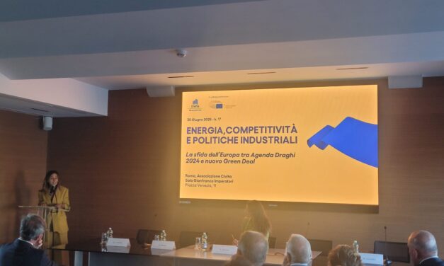 Il rapporto tra cultura e politica energetica nell’evento dell’Associazione Civita e del Parlamento Europeo