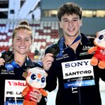 Mondiali tuffi: oro alla coppia di tuffatori romani Pellacani-Santoro nei 3metri sincro misti