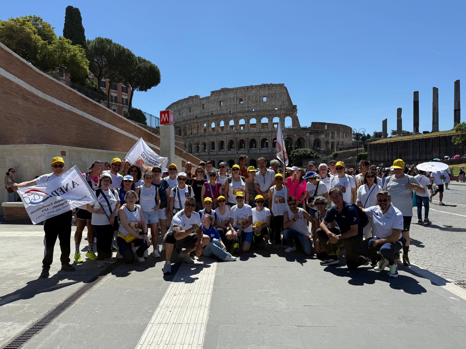 Via Frangigena_ANED a Roma 2